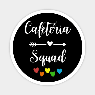 School Cafeteria Squad Magnet